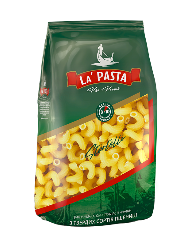 Макаронні вироби "Ріжки" ТМ «LA PASTA PER PRIMI» 750г